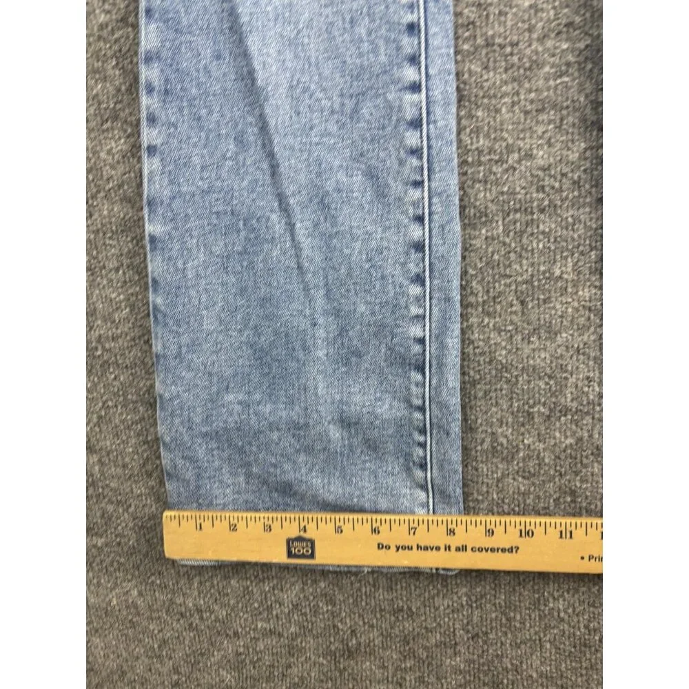 Risen Jeans Bootcut Jeans Womens 0 Light Wash Blue Mid Rise Stretch 24x30.5 - Picture 6 of 9